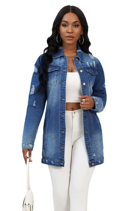 WOMEN FASHION DENIM JACKET